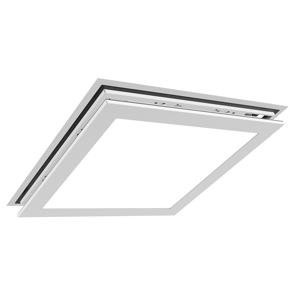 Product image for LED Recessed Cleanroom Top Access Walkable with Overlapping Door Frame