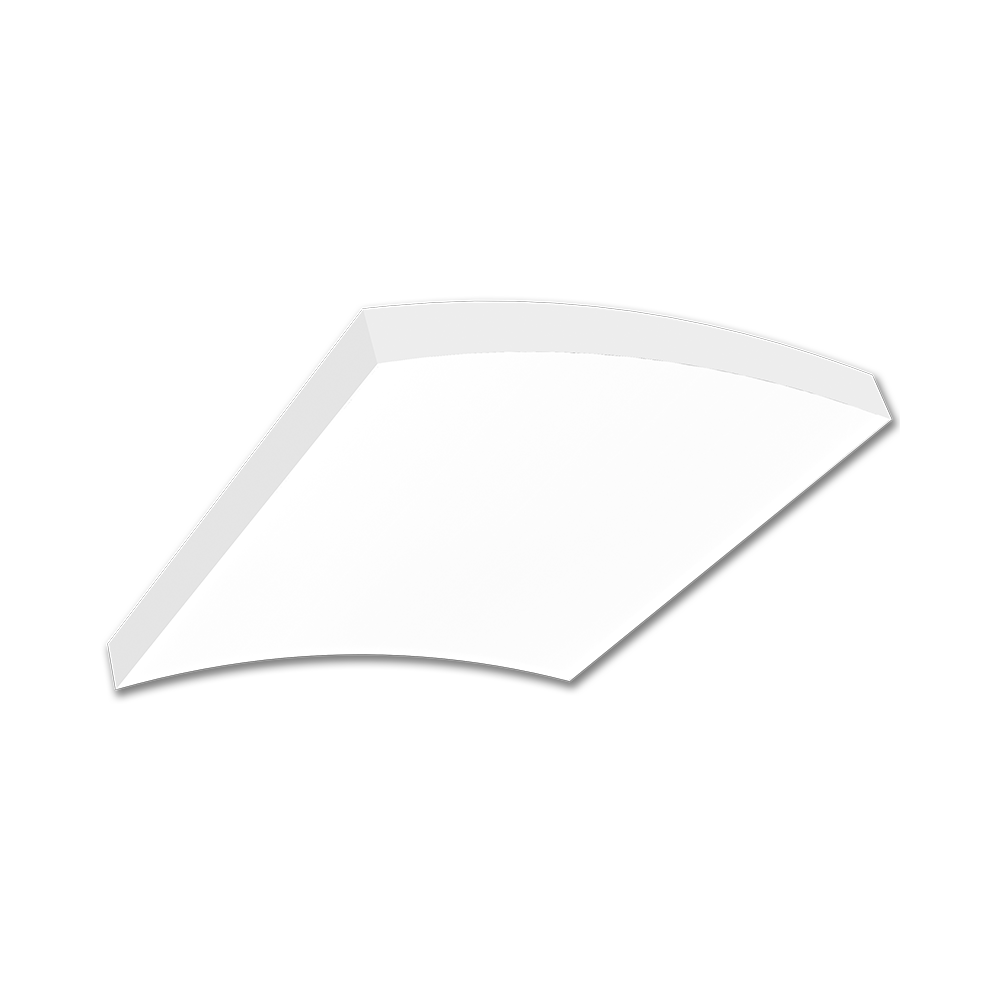 Product image for LED - 4x4 Architectural Suspended Concave Luminaire